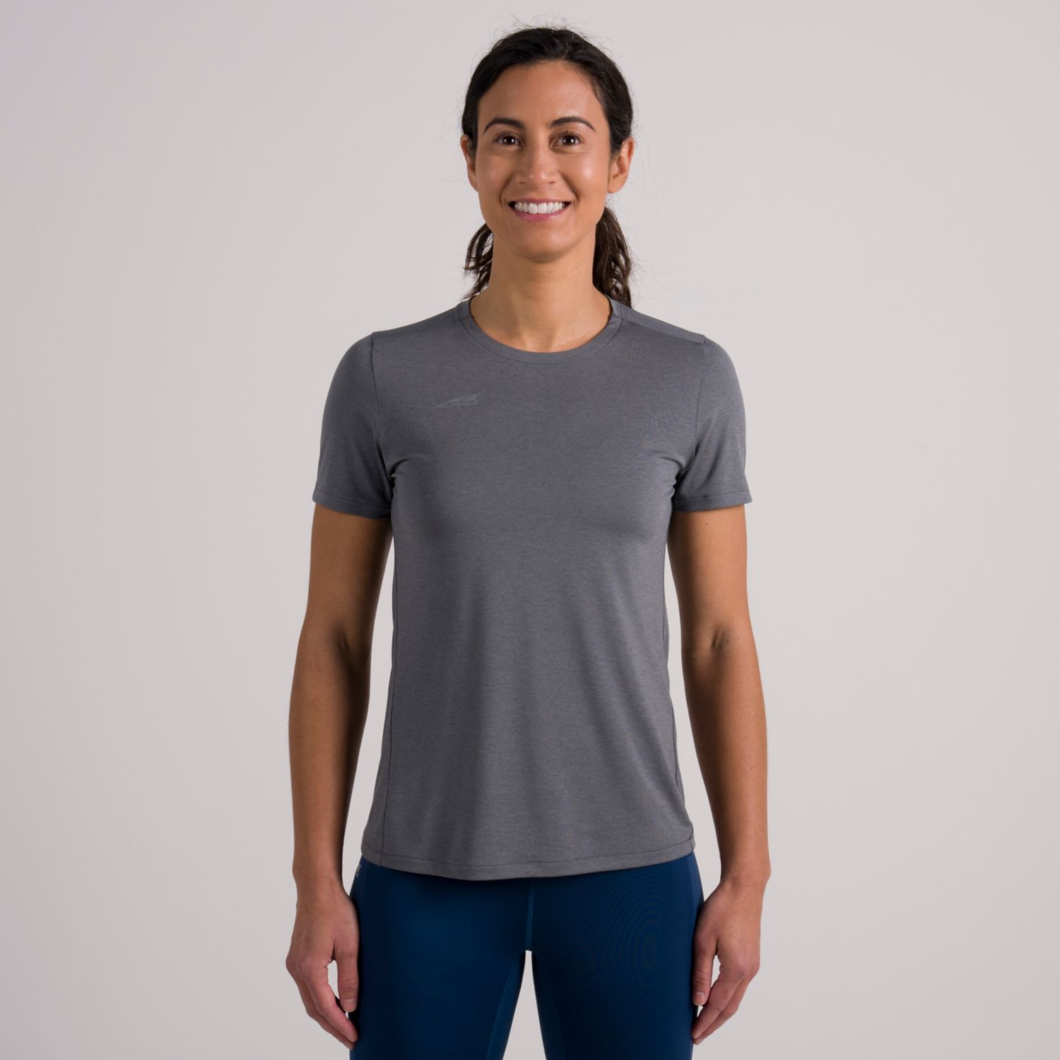 Camiseta Altra Core Feminino Azuis Cinzentas | Portugal-80152379