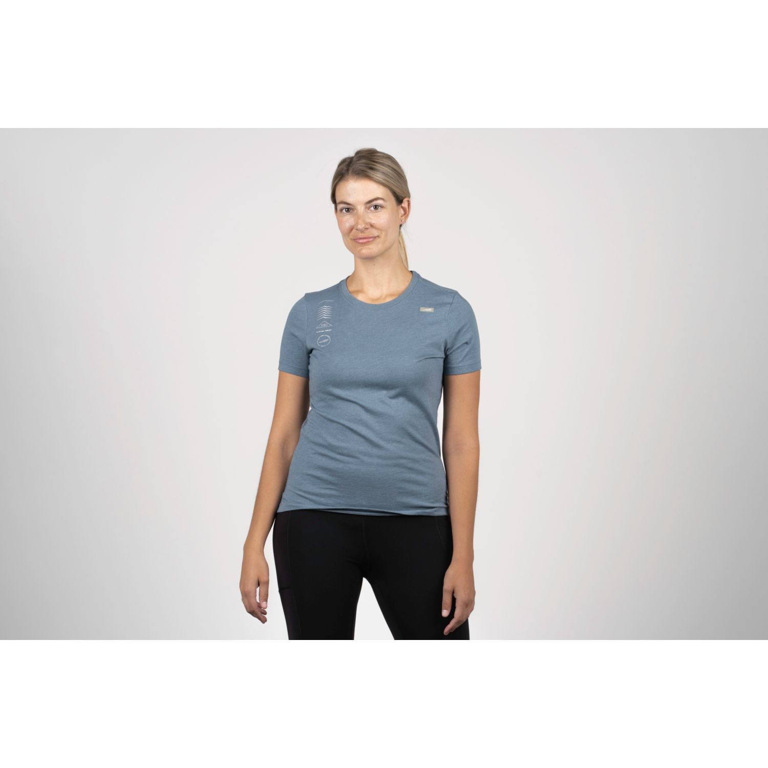 Camiseta Altra Legend Feminino Azuis | Portugal-45867039