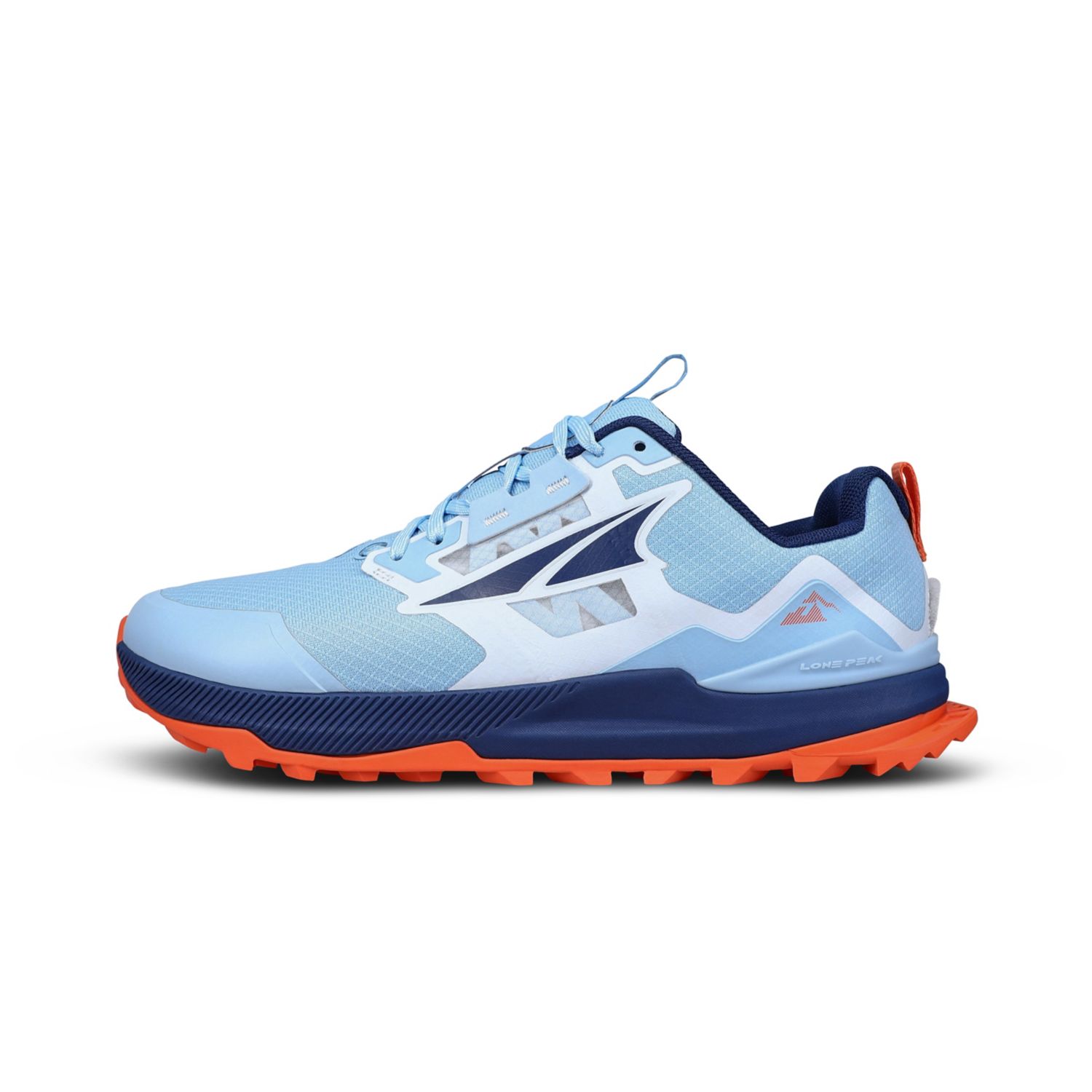 Sapatilhas Trail Running Altra Lone Peak 7 Feminino Azuis Laranja | Portugal-16482309