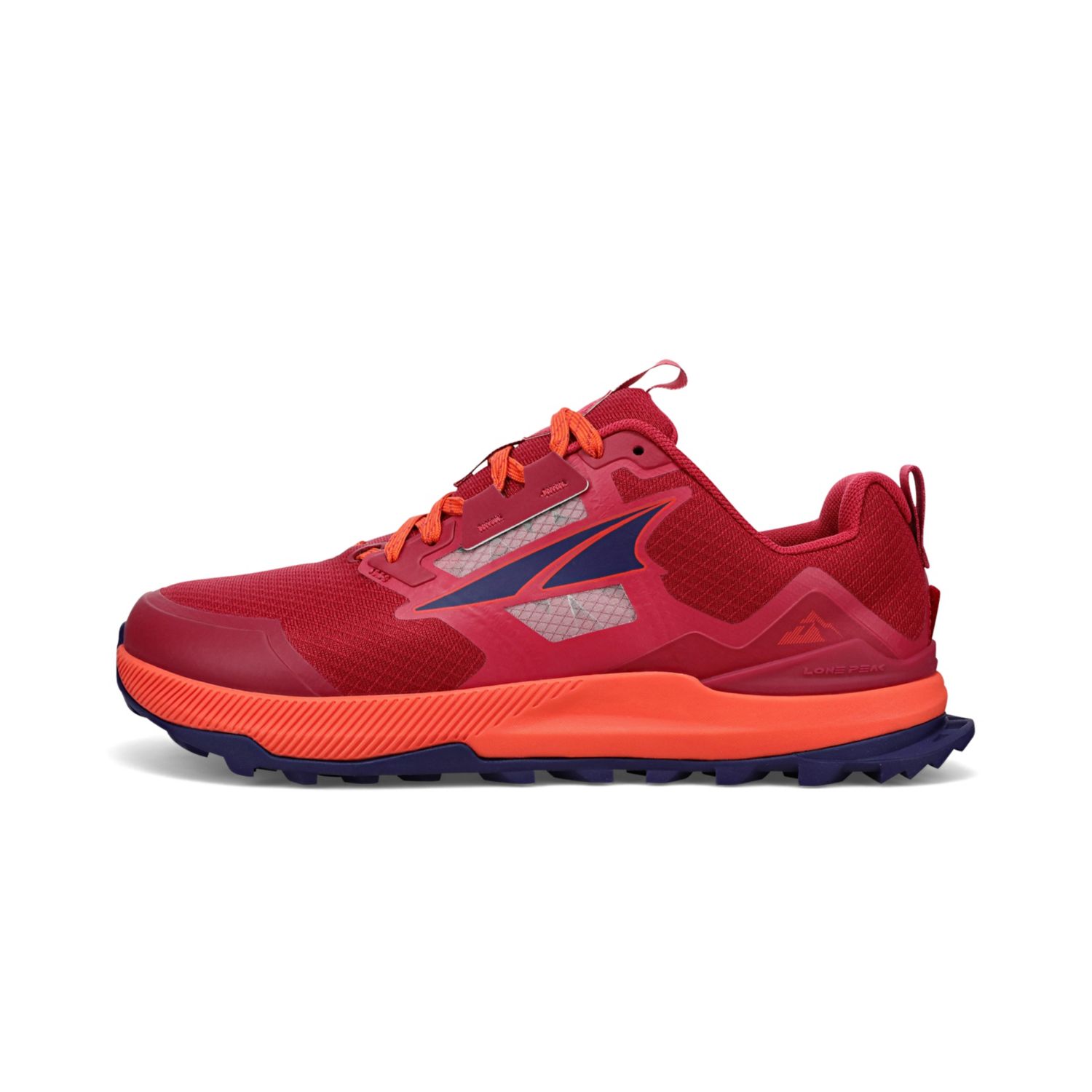 Sapatilhas Trail Running Altra Lone Peak 7 Feminino Vermelhas Escuro | Portugal-62048519