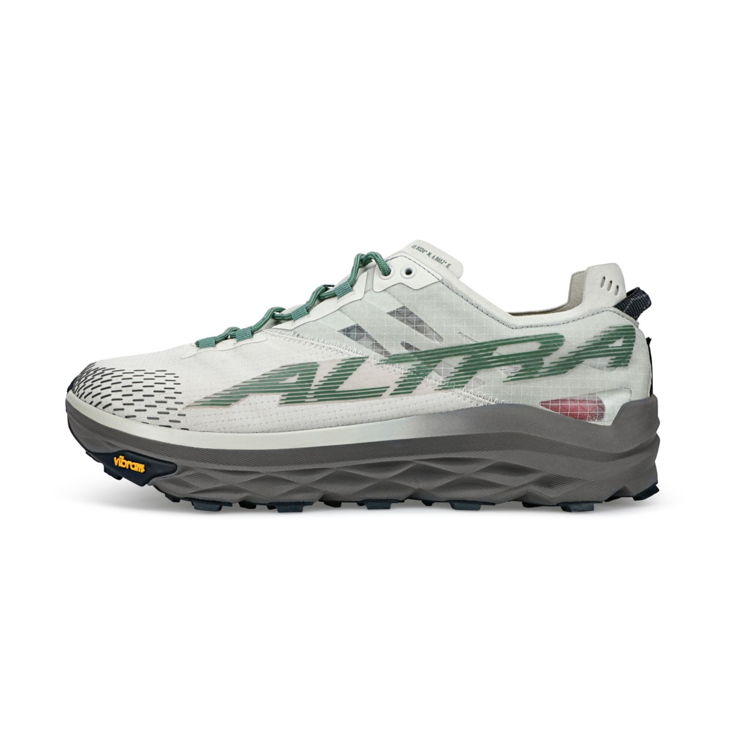 Sapatilhas Trail Running Altra Mont Blanc Masculino Cinzentas Verdes | Portugal-47985369