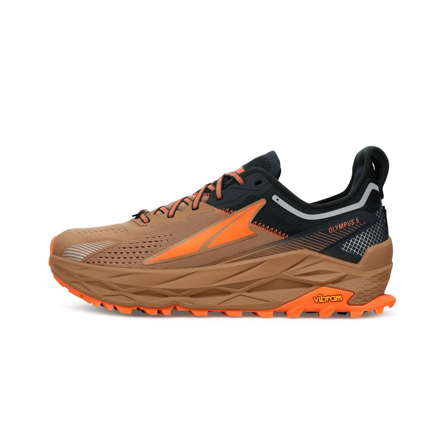 Sapatilhas Trail Running Altra Olympus 5 Masculino Marrom | Portugal-69254319