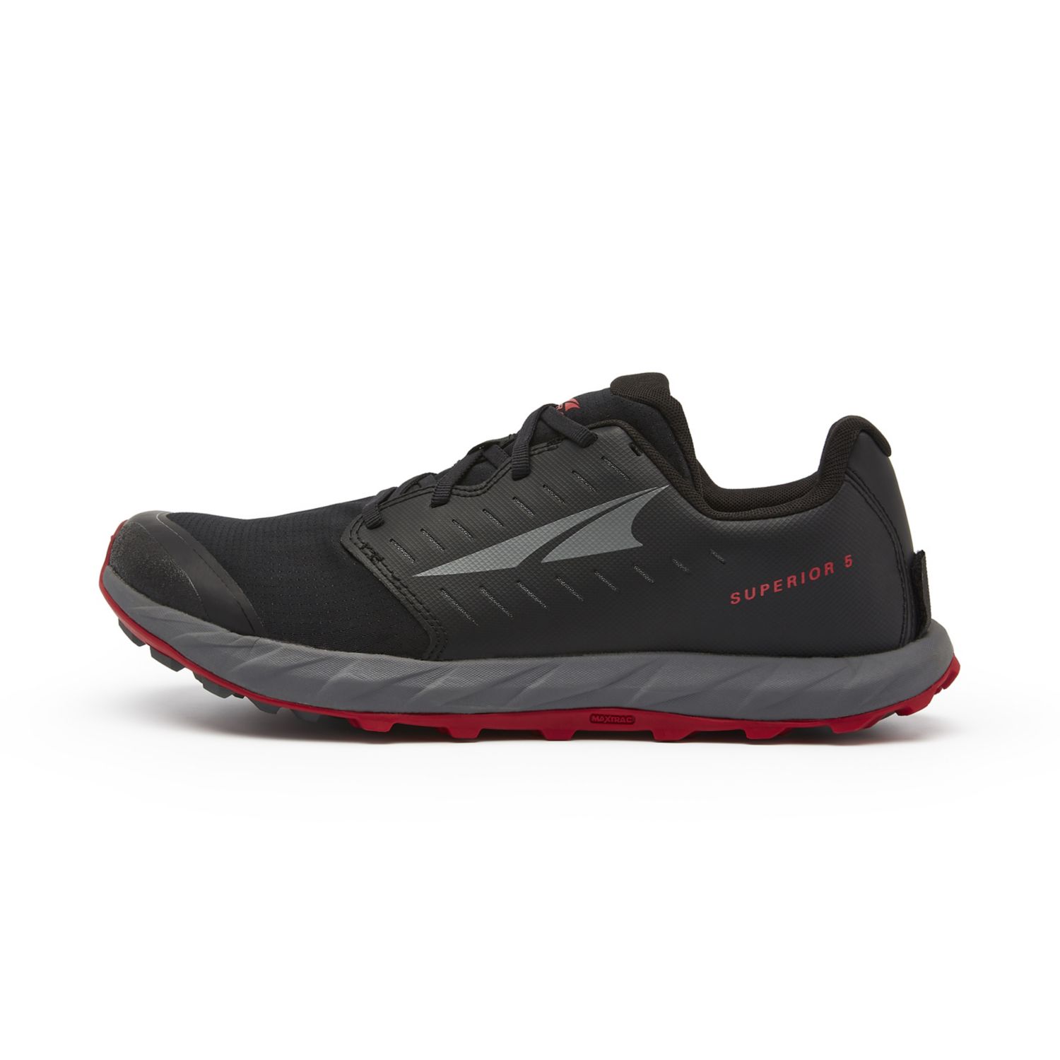 Sapatilhas Trail Running Altra Superior 5 Masculino Pretas Vermelhas | Portugal-46915219