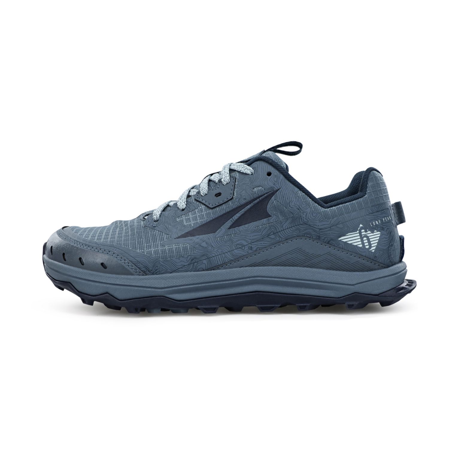 Sapatilhas Trail Running Altra Lone Peak 6 Feminino Azul Marinho Luz Azuis | Portugal-01234799