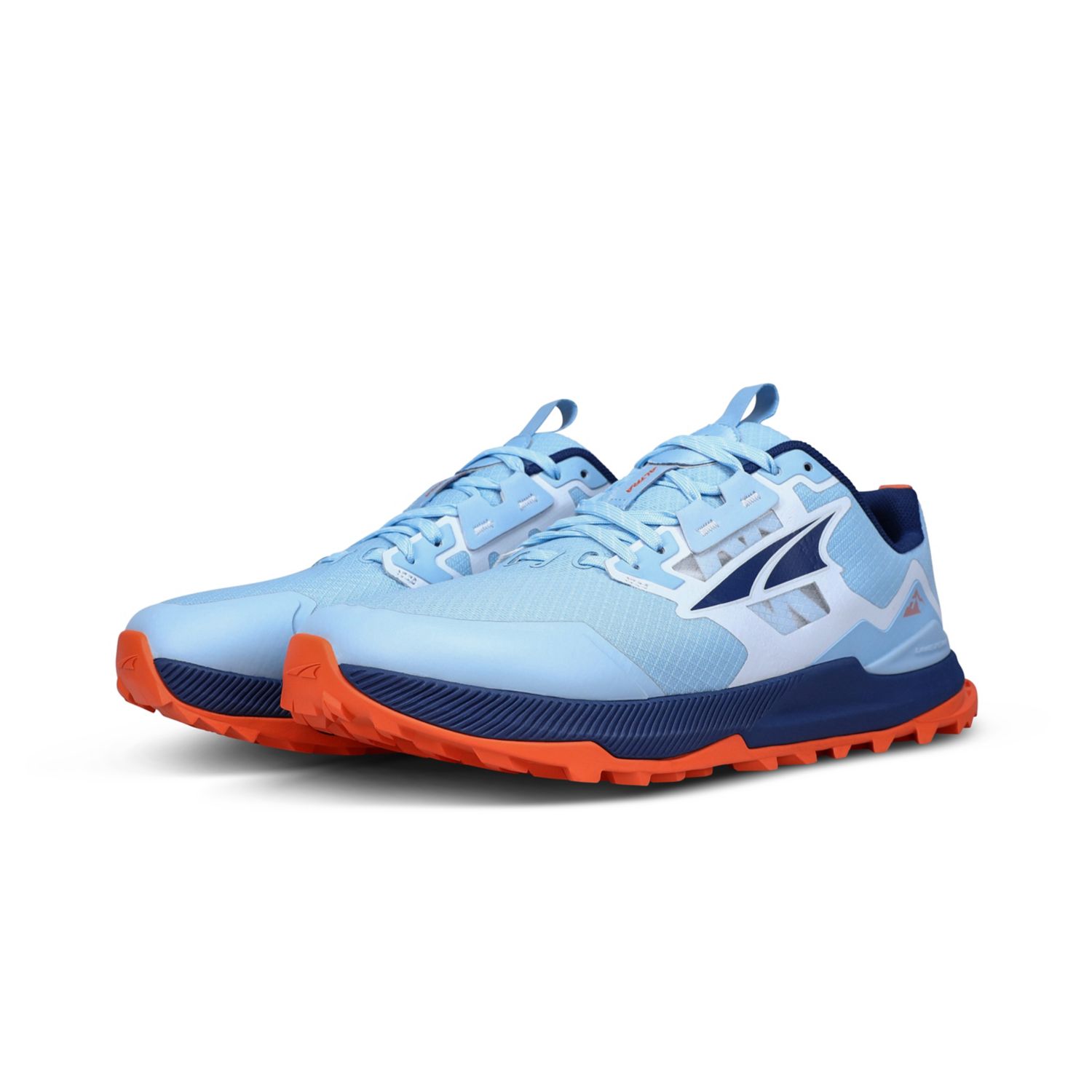 Sapatilhas Trail Running Altra Lone Peak 7 Feminino Azuis Laranja | Portugal-16482309