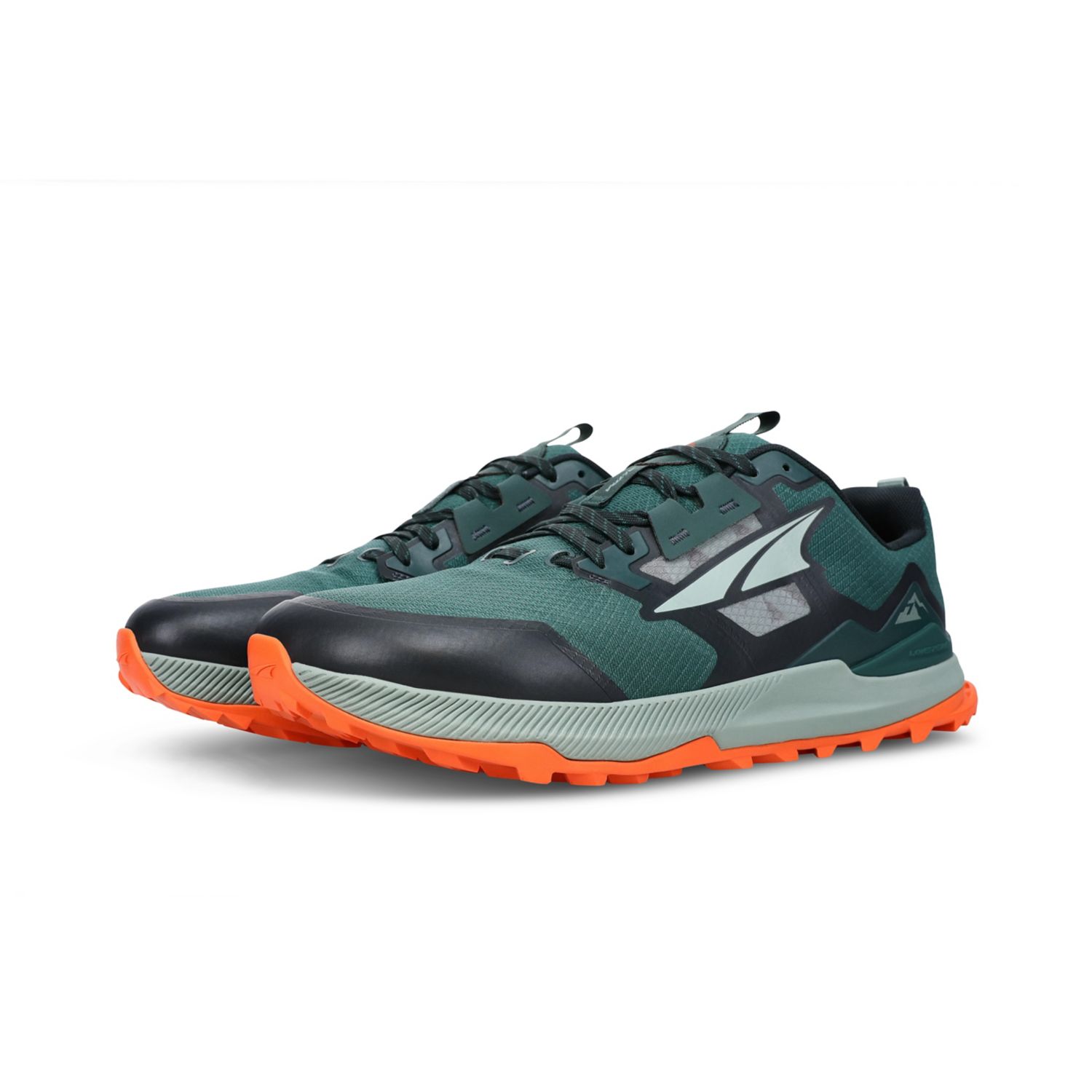 Sapatilhas Trail Running Altra Lone Peak 7 Masculino Verdes Pretas Laranja | Portugal-24768539