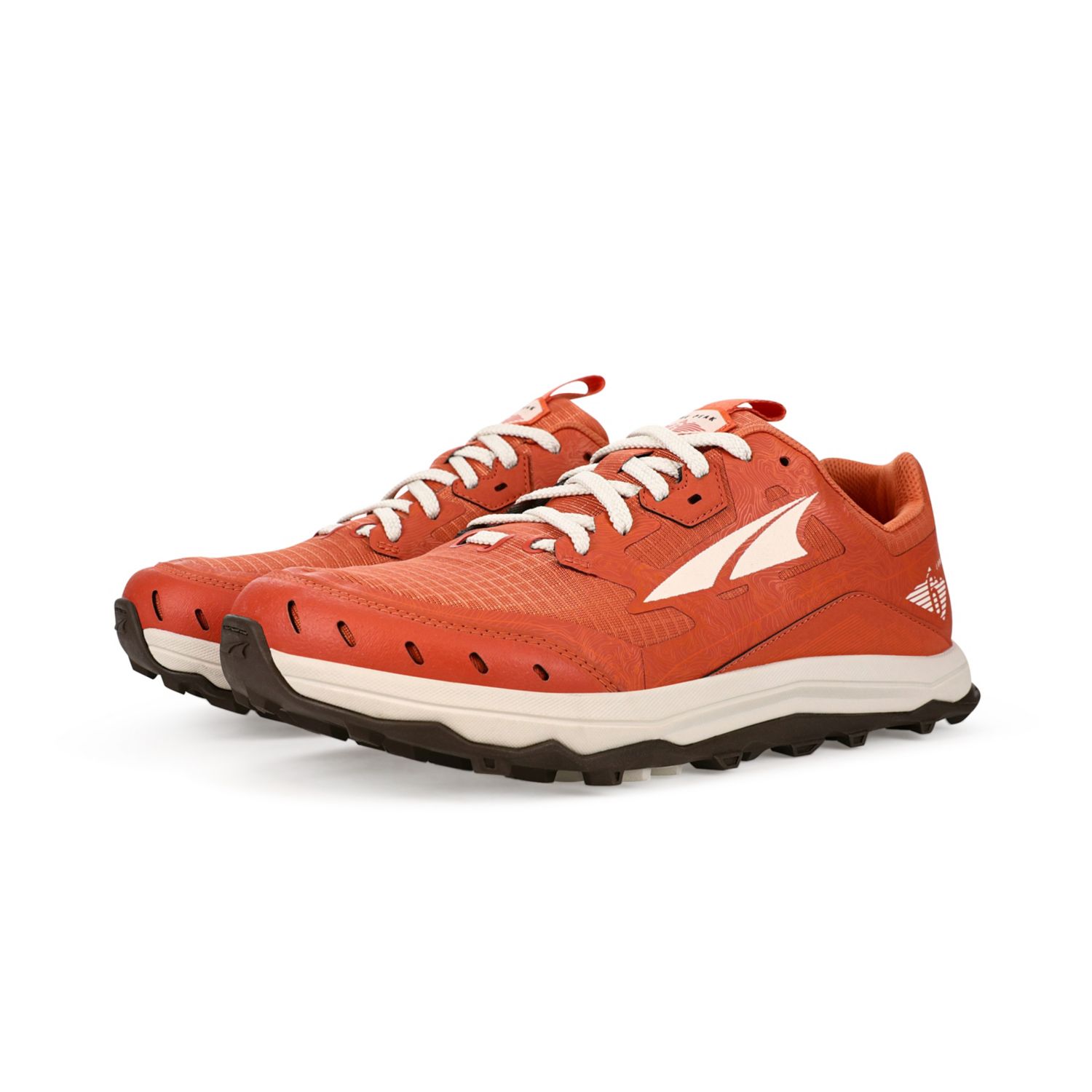 Sapatilhas Trail Running Altra Lone Peak 6 Feminino Vermelhas Cinzentas | Portugal-41978529