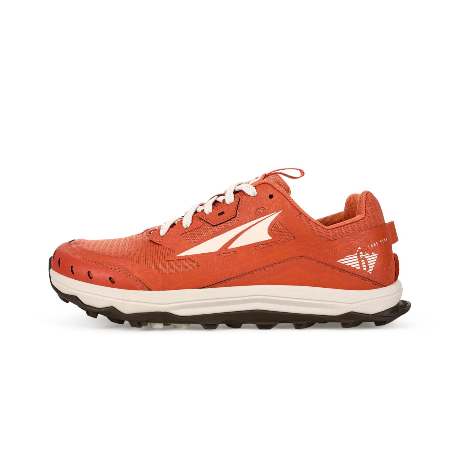 Sapatilhas Trail Running Altra Lone Peak 6 Feminino Vermelhas Cinzentas | Portugal-41978529