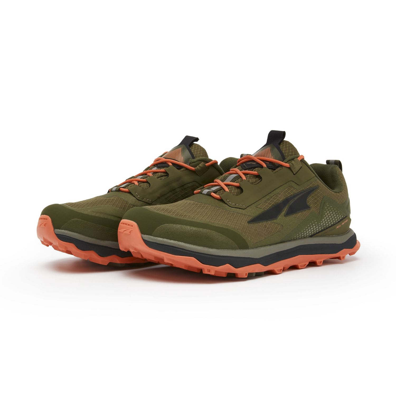 Sapatilhas Trail Running Altra Lone Peak All-wthr Low Feminino Verde Oliva | Portugal-79803129