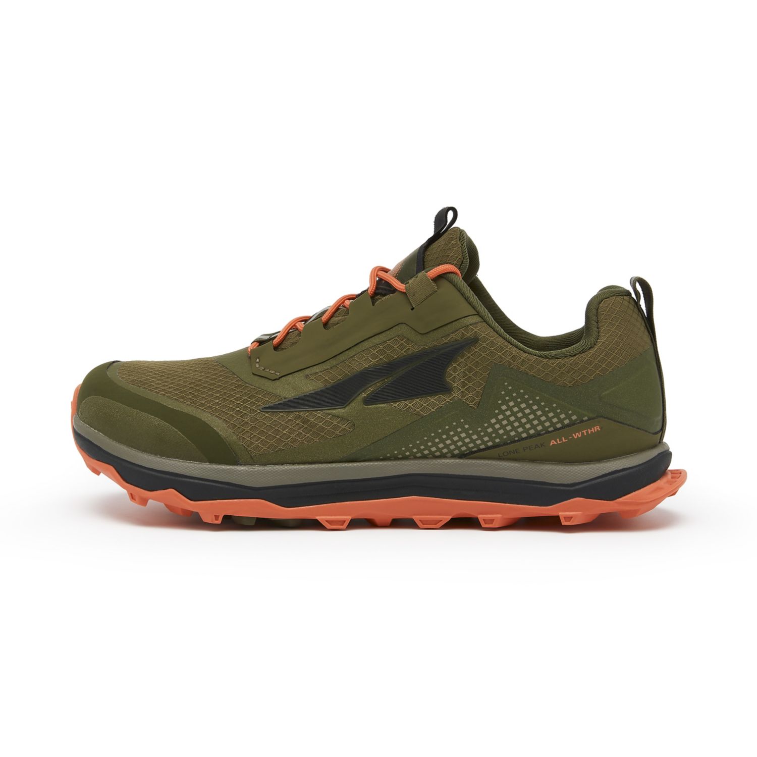 Sapatilhas Trail Running Altra Lone Peak All-wthr Low Feminino Verde Oliva | Portugal-79803129