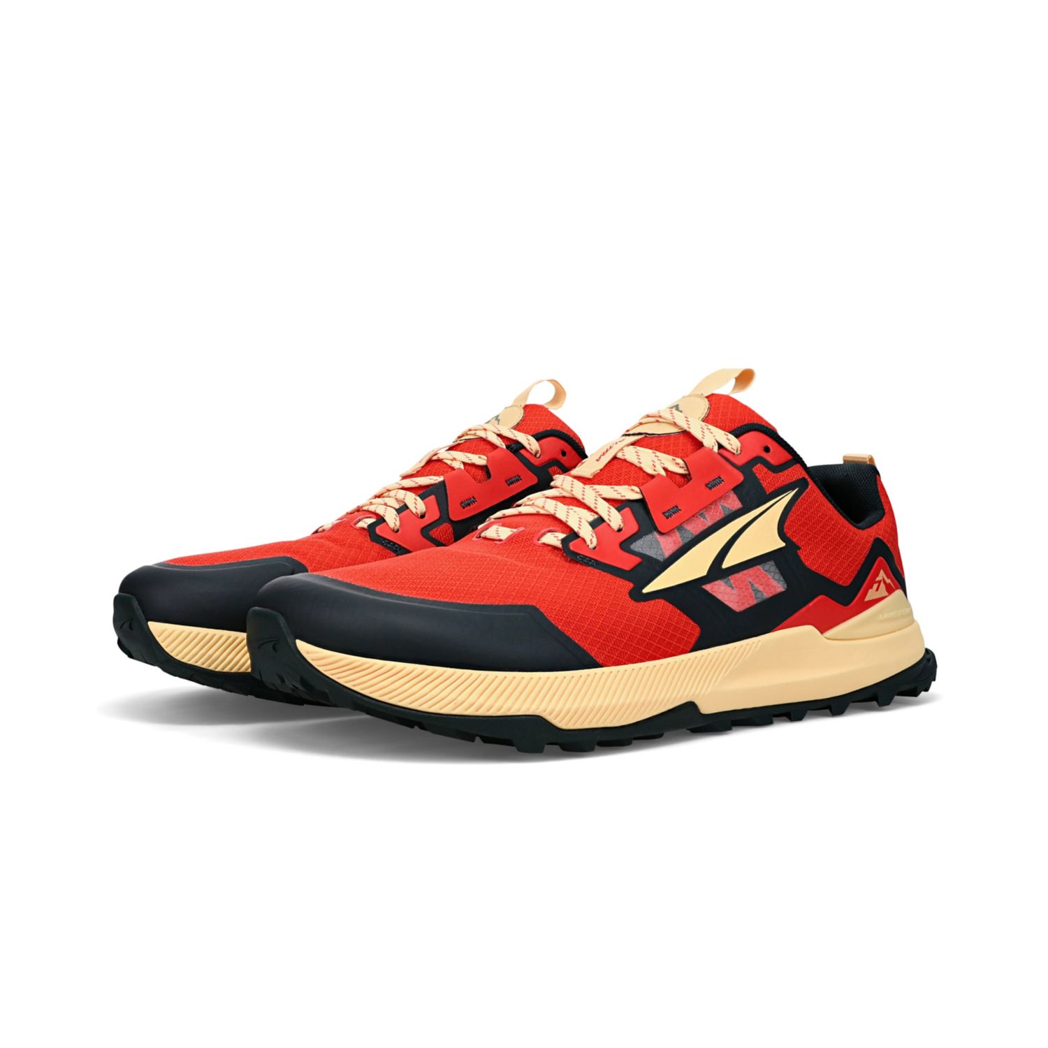 Sapatilhas Trail Running Altra Lone Peak 7 Masculino Vermelhas Laranja | Portugal-86542179