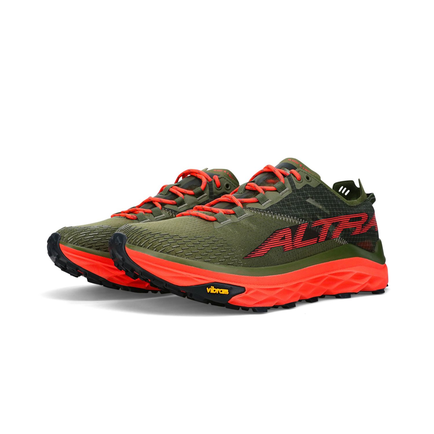 Sapatilhas Trail Running Altra Mont Blanc Masculino Verde Oliva | Portugal-31750469