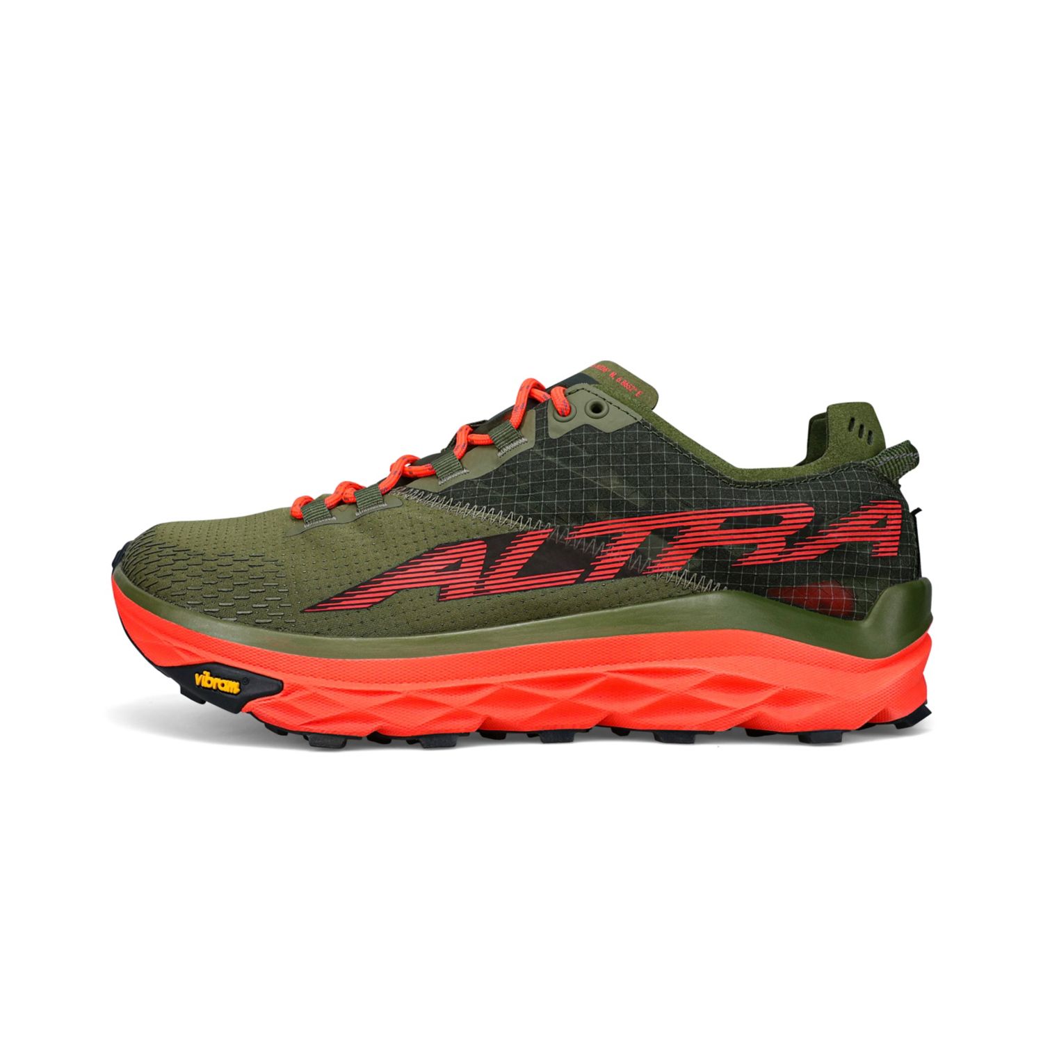 Sapatilhas Trail Running Altra Mont Blanc Masculino Verde Oliva | Portugal-31750469