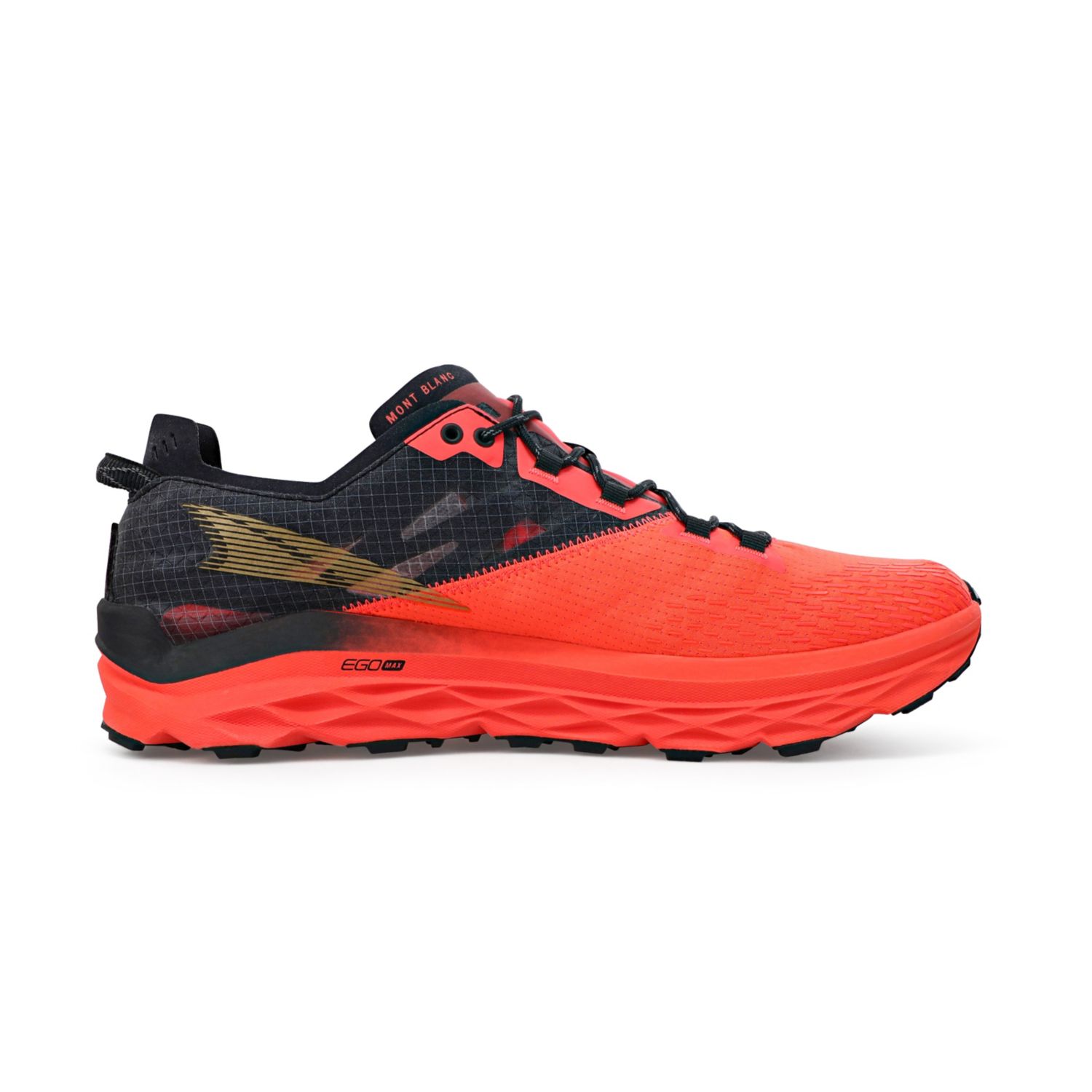 Sapatilhas Trail Running Altra Mont Blanc Masculino Coral Pretas | Portugal-36195849