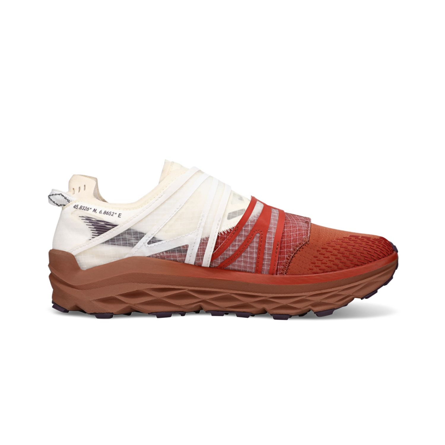 Sapatilhas Trail Running Altra Mont Blanc Boa Feminino Bordeaux | Portugal-54273919