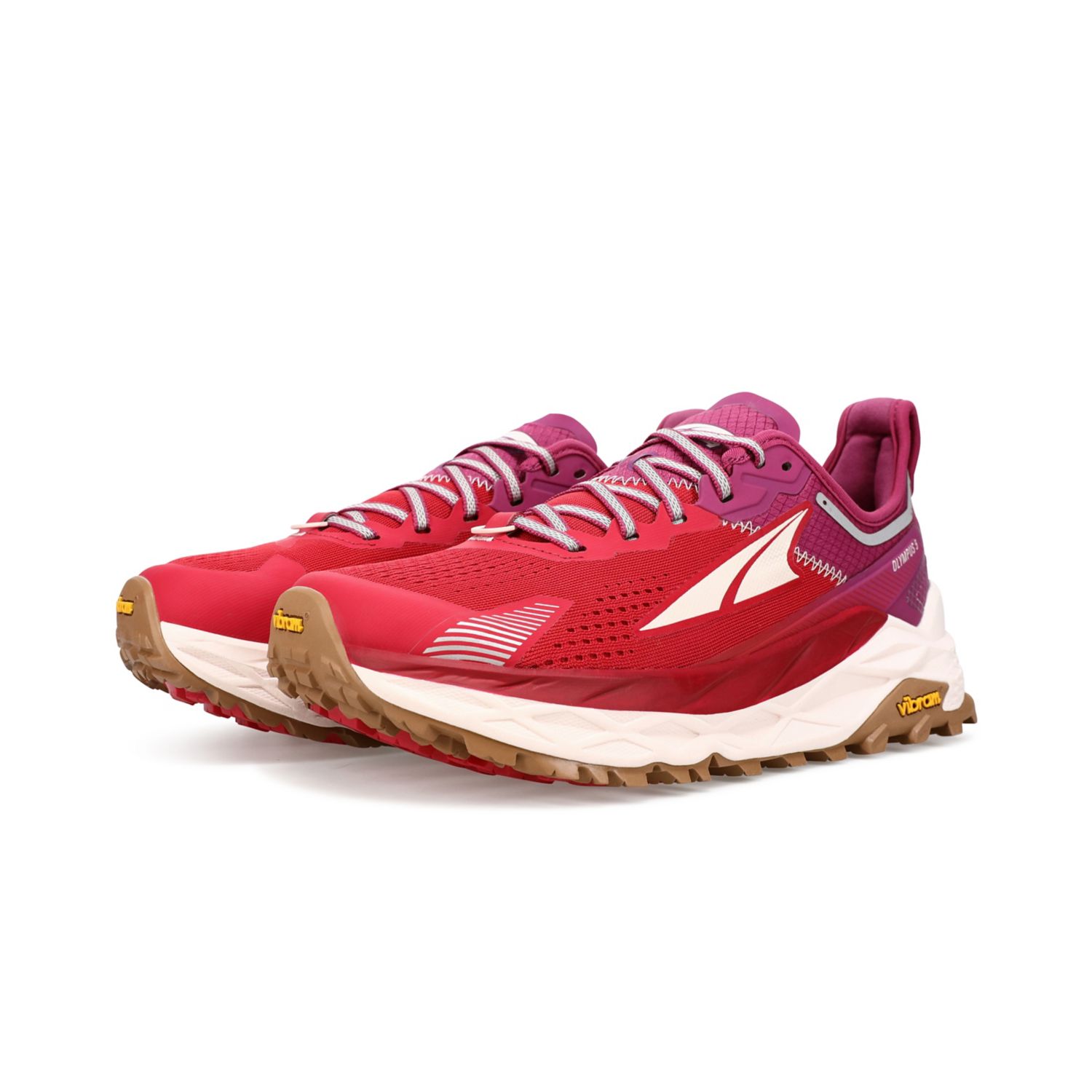 Sapatilhas Trail Running Altra Olympus 5 Feminino Vermelhas Roxo | Portugal-32907469