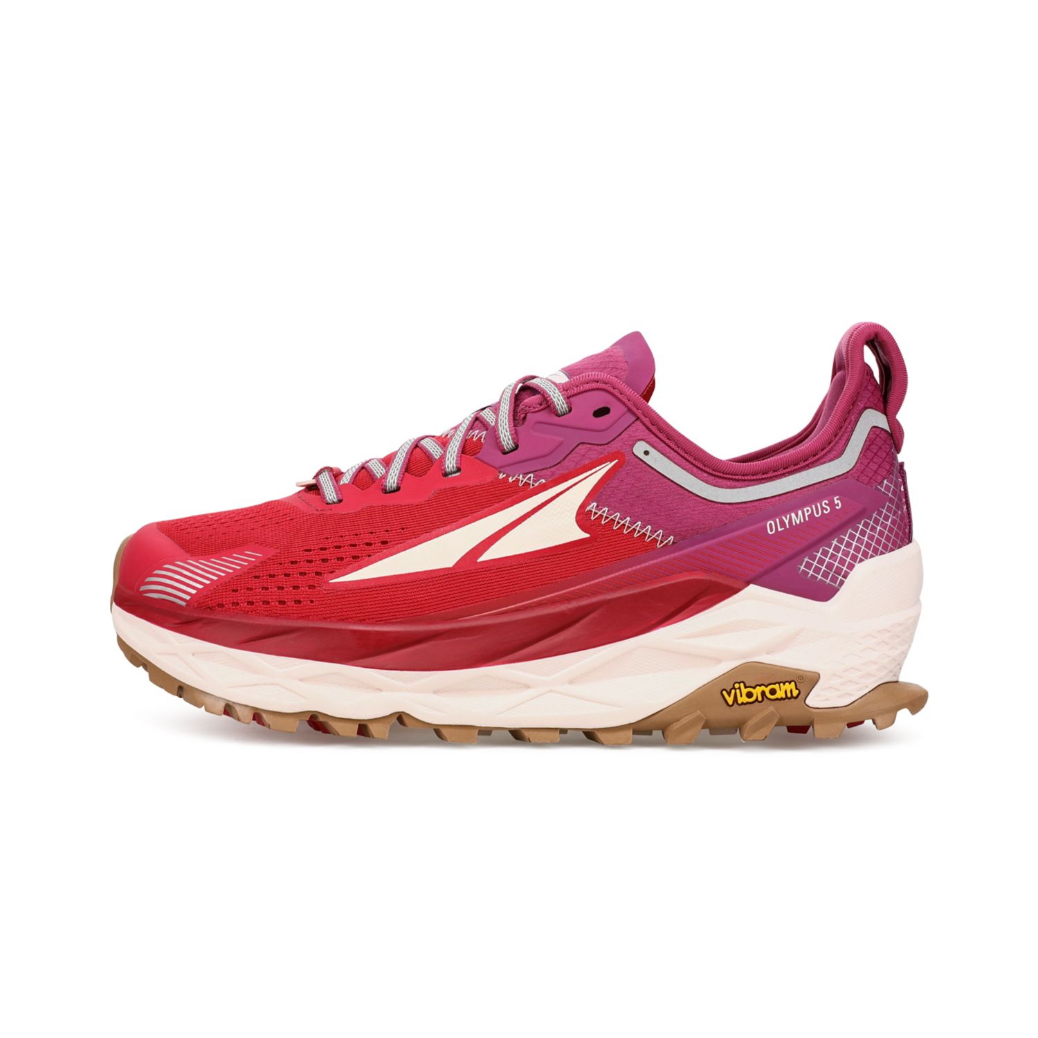 Sapatilhas Trail Running Altra Olympus 5 Feminino Vermelhas Roxo | Portugal-32907469