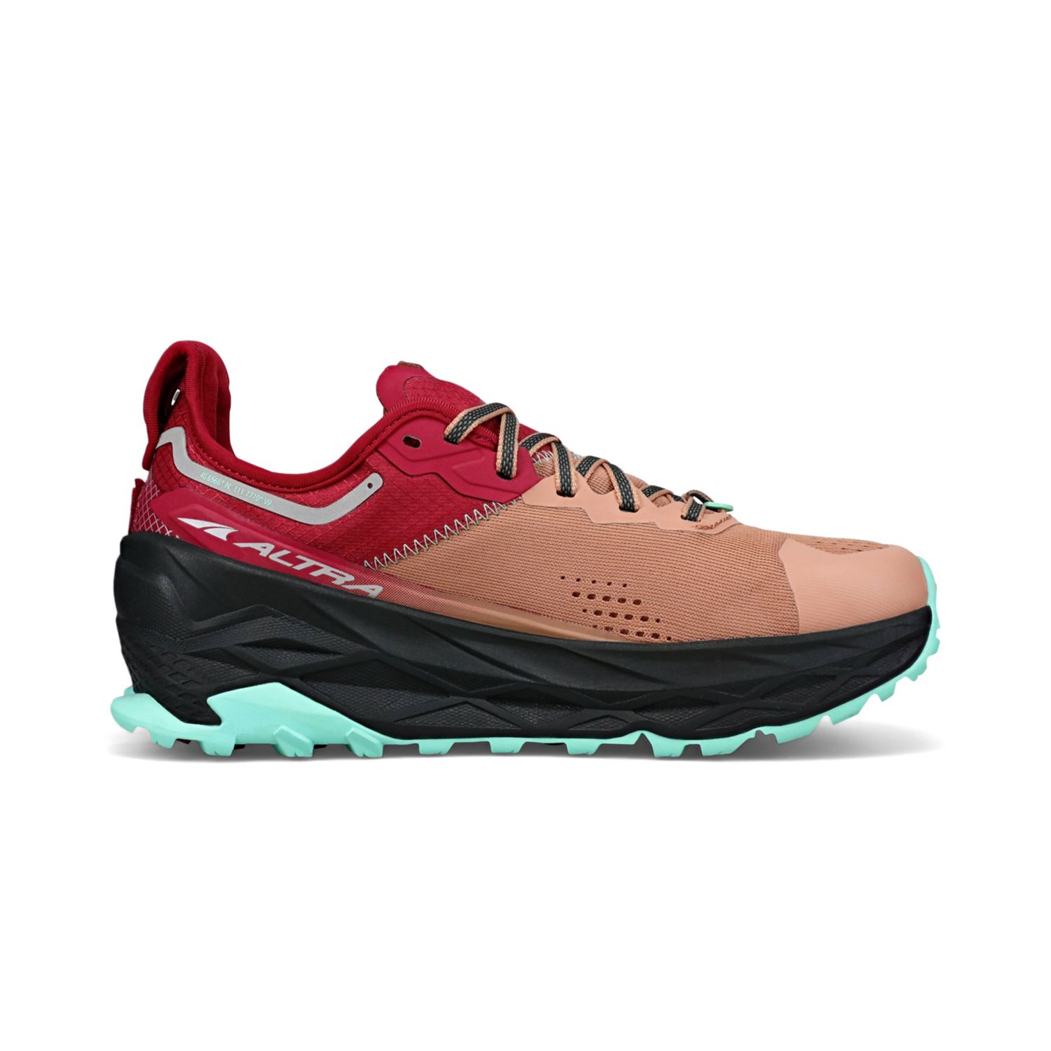 Sapatilhas Trail Running Altra Olympus 5 Feminino Marrom Vermelhas | Portugal-46513879