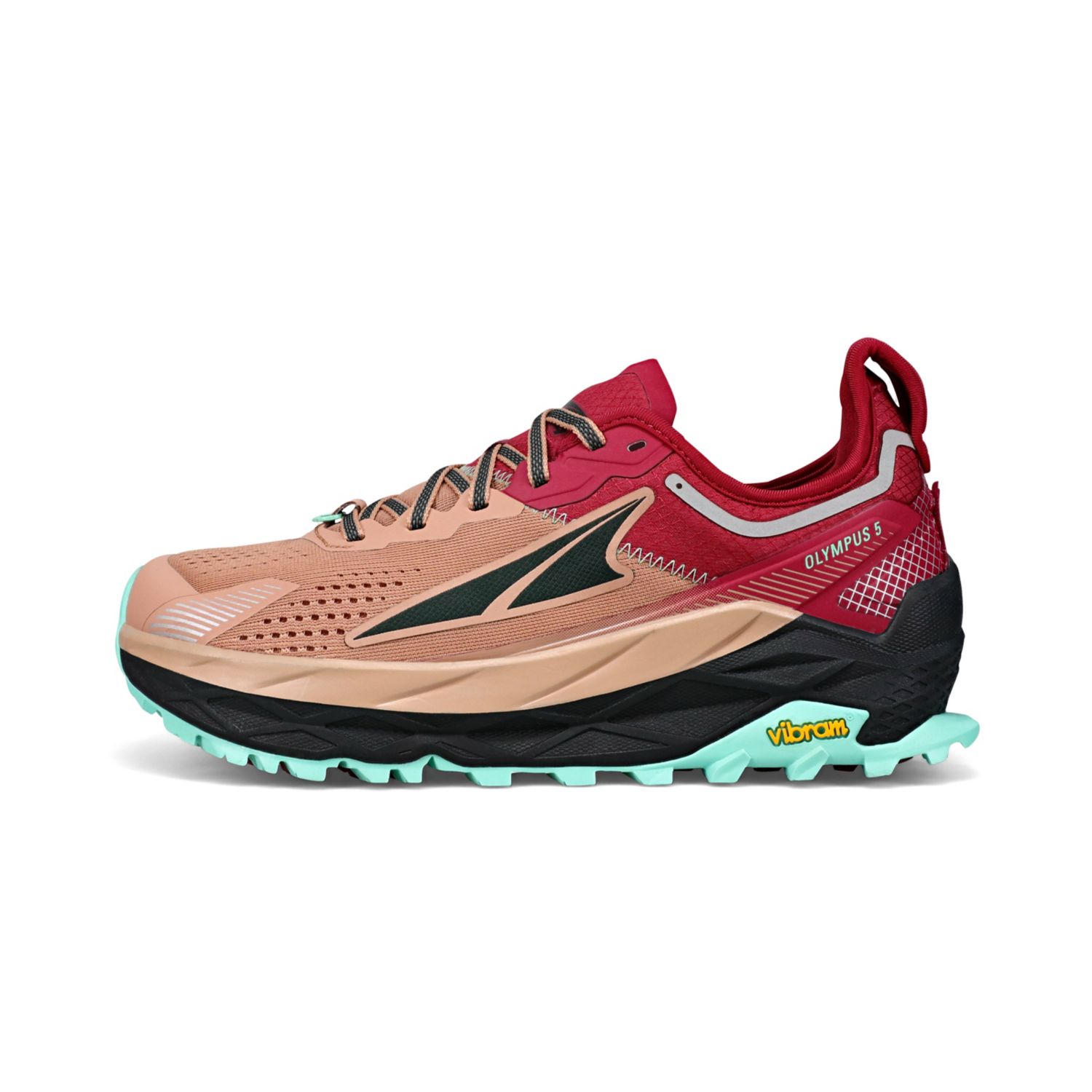 Sapatilhas Trail Running Altra Olympus 5 Feminino Marrom Vermelhas | Portugal-46513879