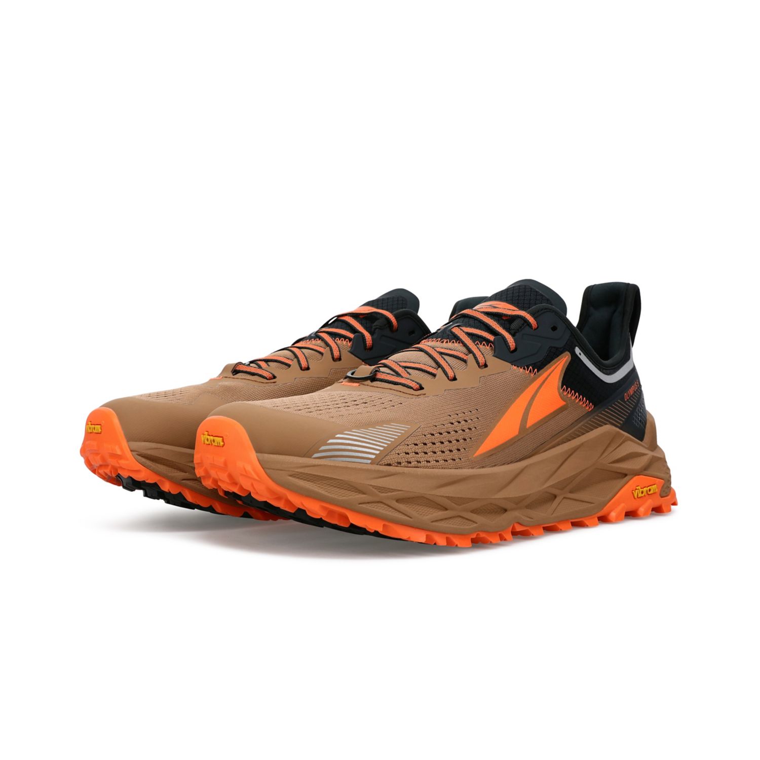 Sapatilhas Trail Running Altra Olympus 5 Masculino Marrom | Portugal-69254319