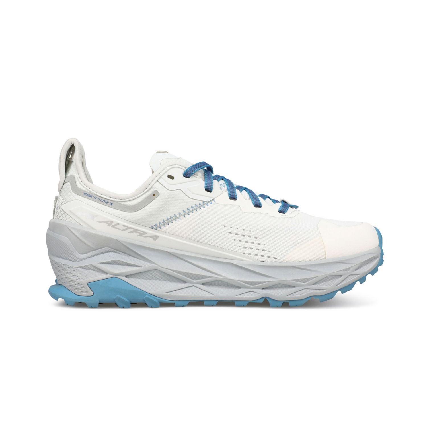 Sapatilhas Trail Running Altra Olympus 5 Feminino Branco Azuis | Portugal-79416539