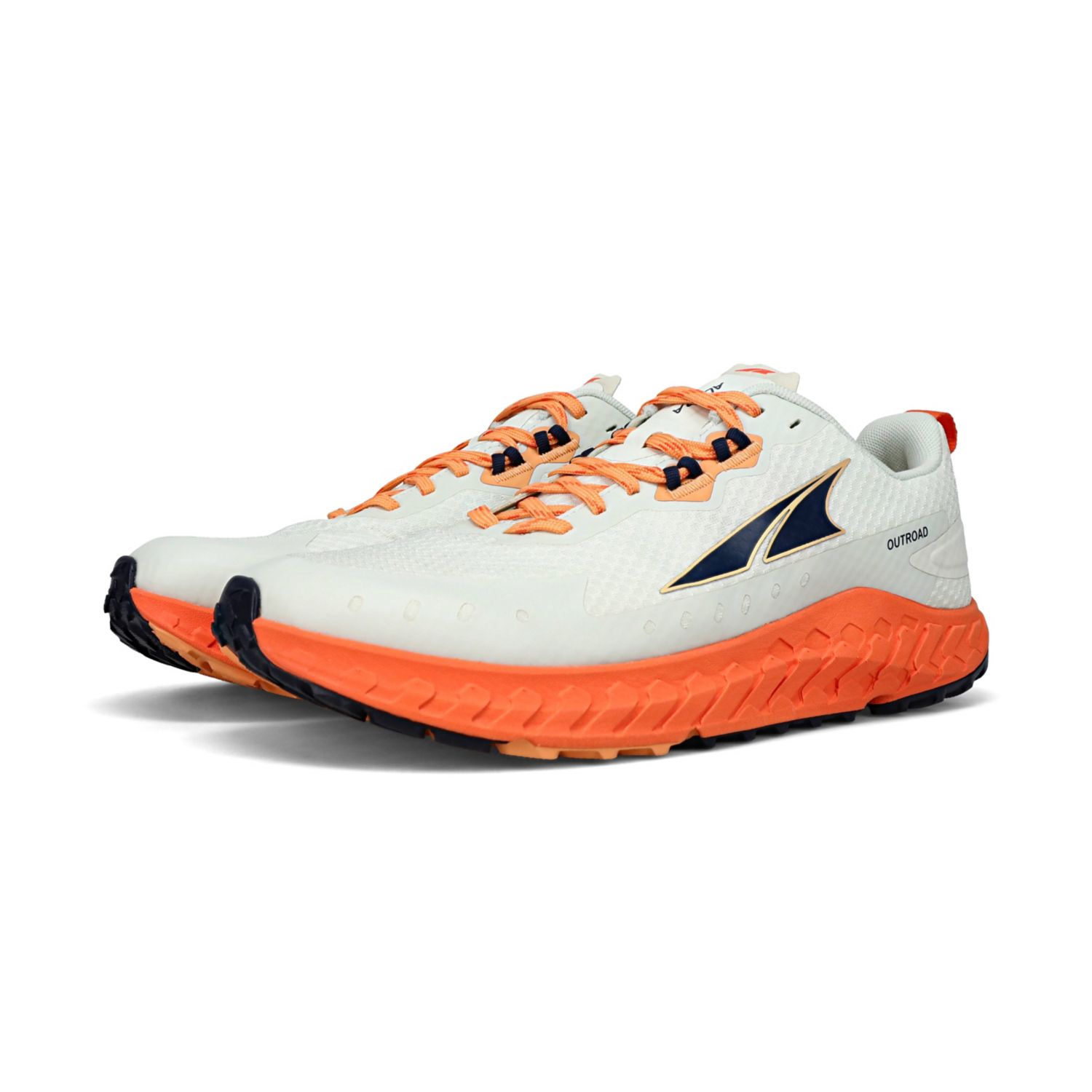 Sapatilhas Trail Running Altra Outroad Masculino Branco Laranja | Portugal-16023979