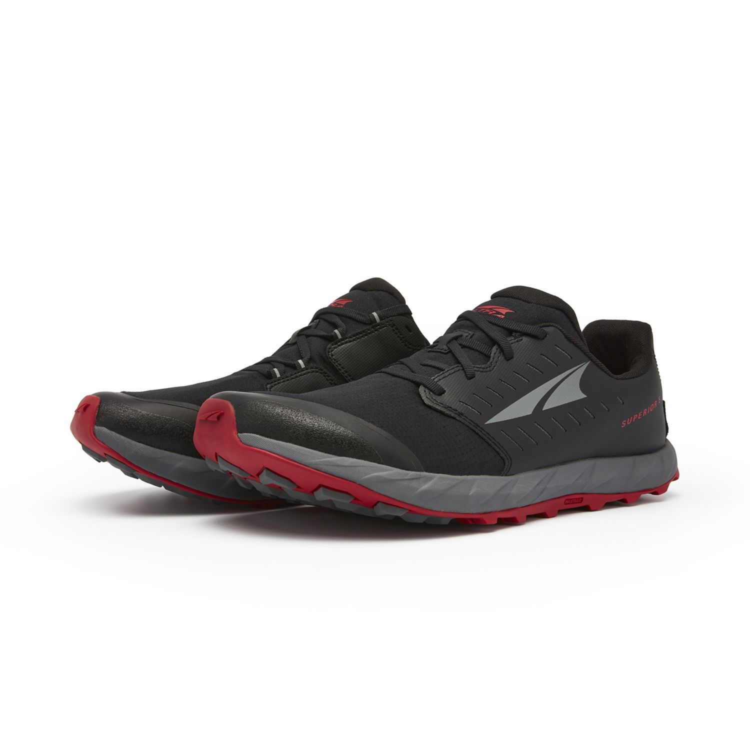 Sapatilhas Trail Running Altra Superior 5 Masculino Pretas Vermelhas | Portugal-46915219