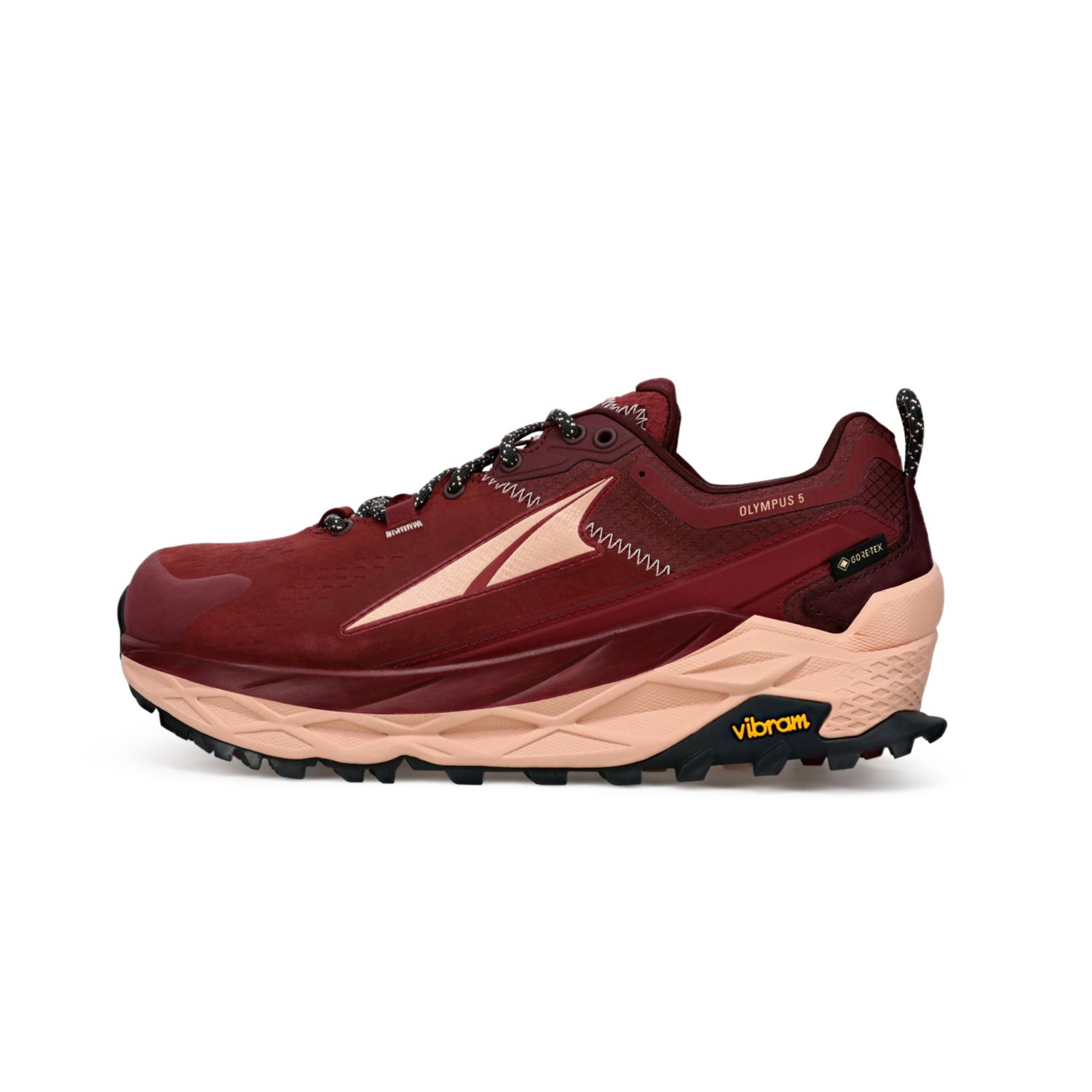 Tênis De Caminhada Altra Olympus 5 Hike Low Gtx Feminino Bordeaux | Portugal-37526909